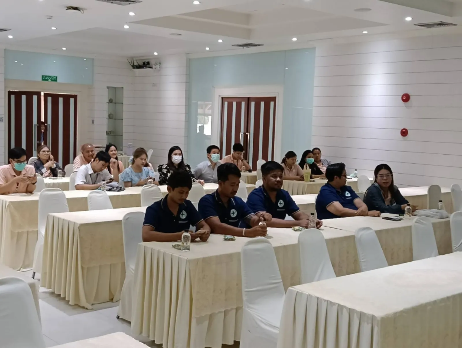 โครงการ ทำงานเป็นสุข ปลอดภัย ห่างไกลโรคจากการทำงานของบุคลากรฝ่ายสนับสนุนบริการ