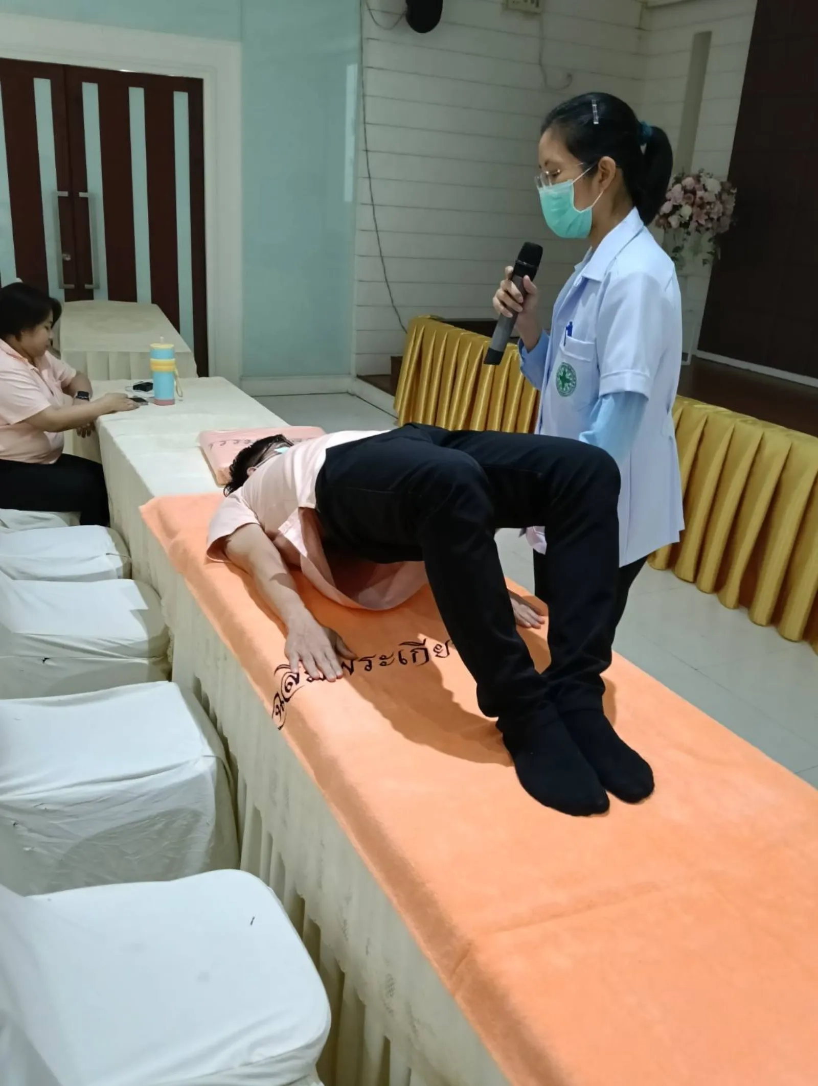 โครงการ ทำงานเป็นสุข ปลอดภัย ห่างไกลโรคจากการทำงานของบุคลากรฝ่ายสนับสนุนบริการ