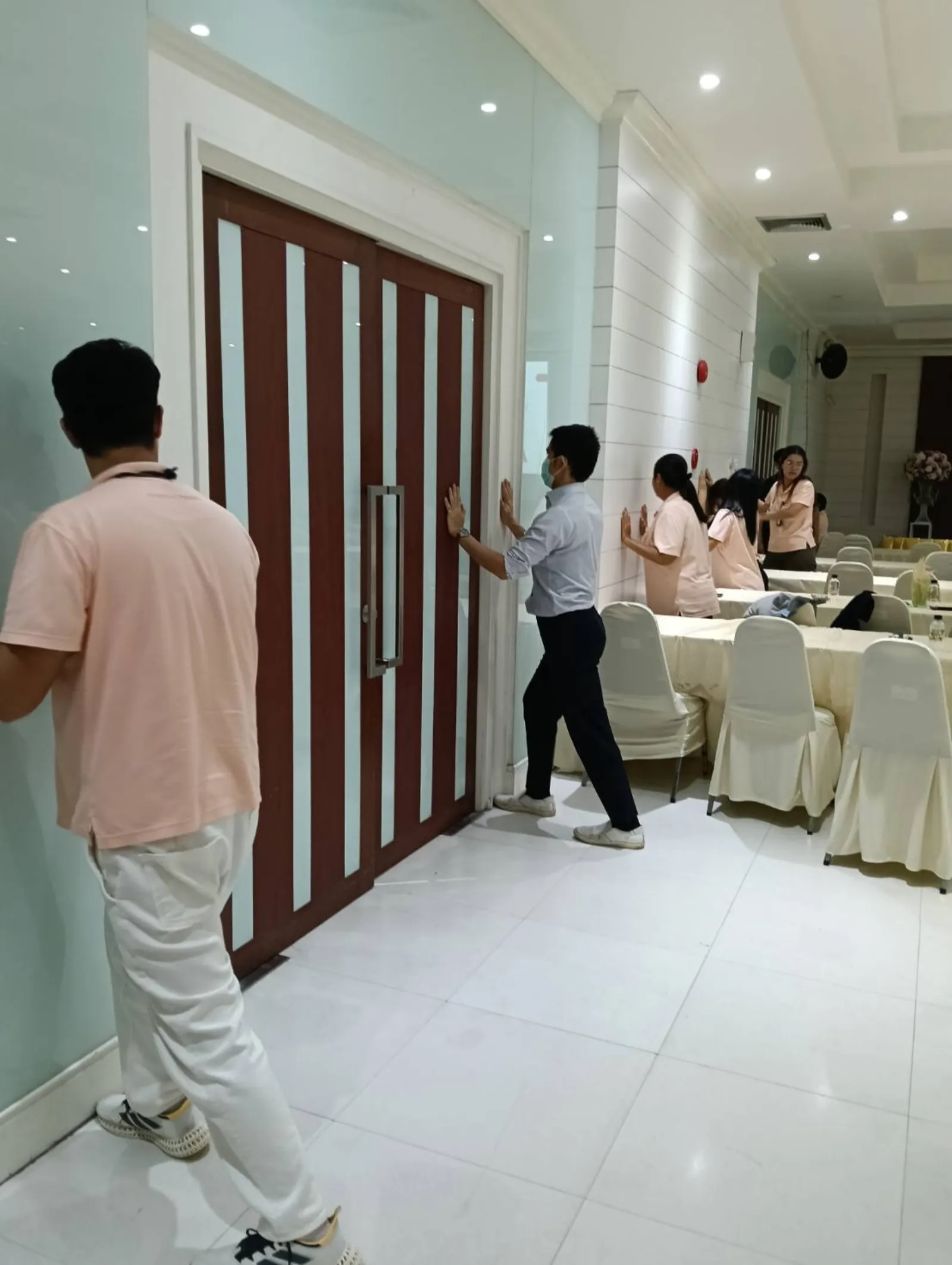 โครงการ ทำงานเป็นสุข ปลอดภัย ห่างไกลโรคจากการทำงานของบุคลากรฝ่ายสนับสนุนบริการ