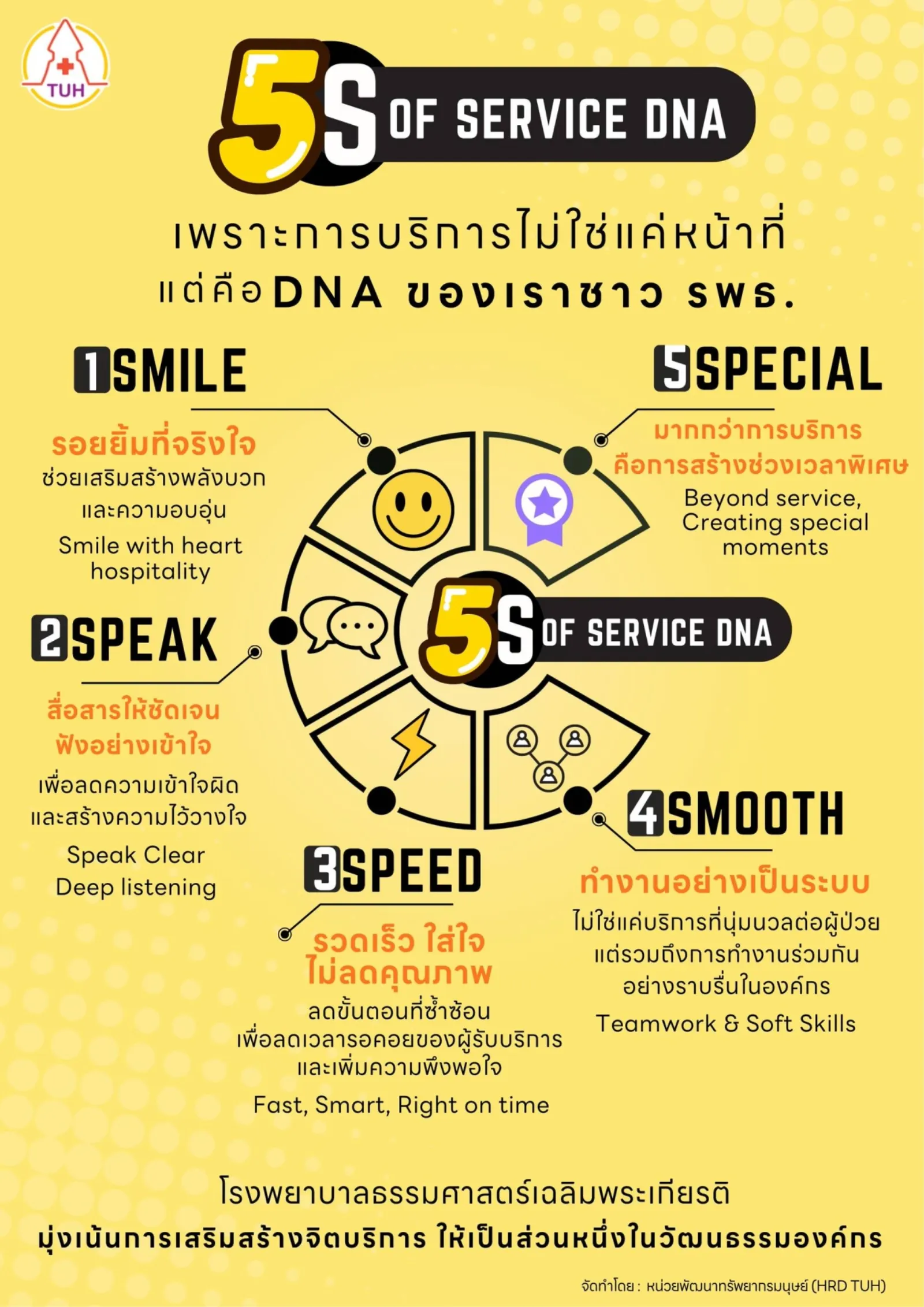 5S of Service DNA