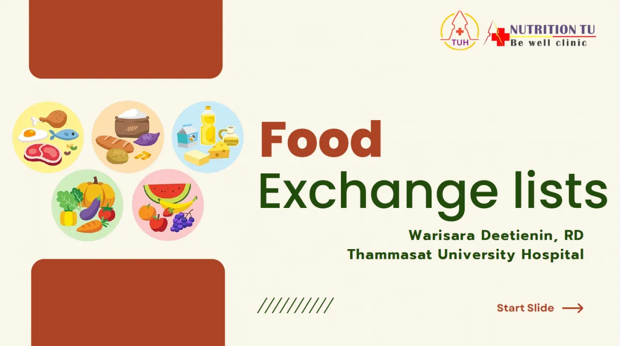 Food exchange lists